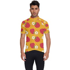 Strawberry Men s Short Sleeve Cycling Jersey by Dutashop