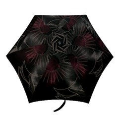 Universal Balance Moon Abstract Star Sun Universe Mini Folding Umbrellas by Modalart