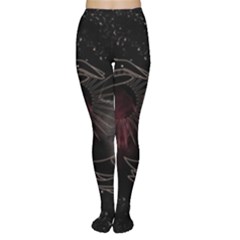 Universal Balance Moon Abstract Star Sun Universe Tights by Modalart