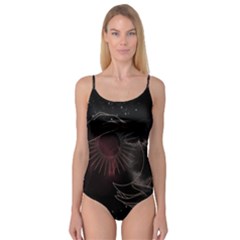 Universal Balance Moon Abstract Star Sun Universe Camisole Leotard  by Modalart