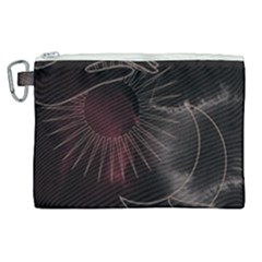 Universal Balance Moon Abstract Star Sun Universe Canvas Cosmetic Bag (xl) by Modalart