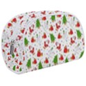 Christmas Santa Pattern Tree Make Up Case (Medium) View1