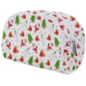 Christmas Santa Pattern Tree Make Up Case (Medium) View2