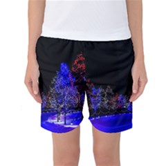 To Meet Christmas Women s Basketball Shorts by Sarkoni