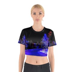 To Meet Christmas Cotton Crop Top by Sarkoni