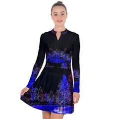 To Meet Christmas Long Sleeve Panel Dress by Sarkoni