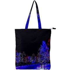 To Meet Christmas Double Zip Up Tote Bag by Sarkoni