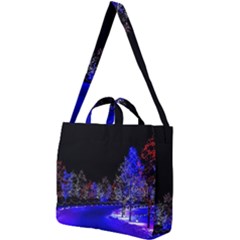 To Meet Christmas Square Shoulder Tote Bag by Sarkoni