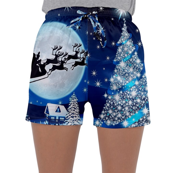 Merry Christmas Sleepwear Shorts