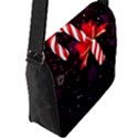 Christmas Lollipop Bowknot Celebrations Flap Closure Messenger Bag (L) View2