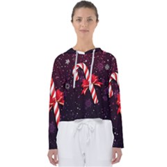 Christmas Lollipop Bowknot Celebrations Women s Slouchy Sweat by Sarkoni