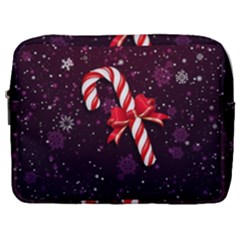 Christmas Lollipop Bowknot Celebrations Make Up Pouch (large) by Sarkoni