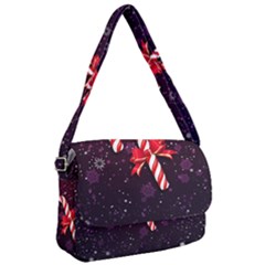 Christmas Lollipop Bowknot Celebrations Courier Bag by Sarkoni