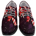 Christmas Lollipop Bowknot Celebrations Women Heeled Oxford Shoes View1