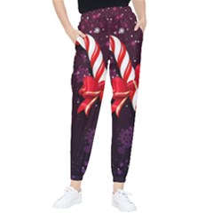 Christmas Lollipop Bowknot Celebrations Women s Tapered Pants by Sarkoni