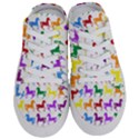 Colorful Horse Background Wallpaper Half Slippers View1