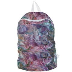 Blended Waves Foldable Lightweight Backpack by kaleidomarblingart