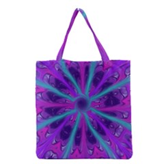 Wallpaper Tie Dye Pattern Grocery Tote Bag by Ravend