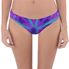 Wallpaper Tie Dye Pattern Reversible Hipster Bikini Bottoms by Ravend