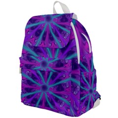 Wallpaper Tie Dye Pattern Top Flap Backpack by Ravend