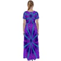 Wallpaper Tie Dye Pattern High Waist Short Sleeve Maxi Dress View2