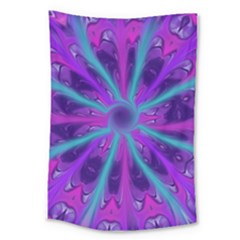 Wallpaper Tie Dye Pattern Large Tapestry by Ravend