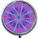 Wallpaper Tie Dye Pattern Mini Round Pill Box View1