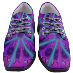 Wallpaper Tie Dye Pattern Women Heeled Oxford Shoes by Ravend