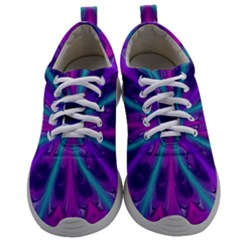 Wallpaper Tie Dye Pattern Mens Athletic Shoes by Ravend