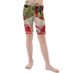 Collage Kids  Mid Length Swim Shorts by bestdesignintheworld