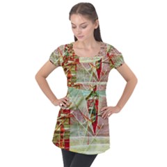 Dscf3247 Puff Sleeve Tunic Top