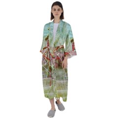 Dscf3247 Maxi Satin Kimono by bestdesignintheworld