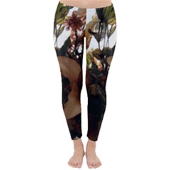 Lilies-1-1 Classic Winter Leggings