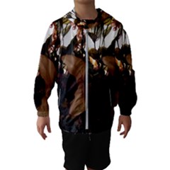 Lilies-1-1 Kids  Hooded Windbreaker