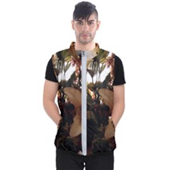 Lilies-1-1 Men s Puffer Vest