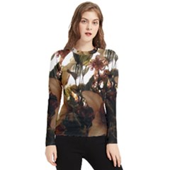 Lilies-1-1 Women s Long Sleeve Rash Guard by bestdesignintheworld