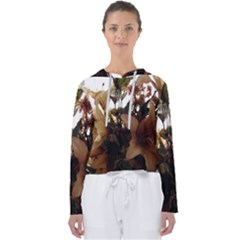 Lilies-1-1 Women s Slouchy Sweat