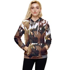 Lilies-1-1 Women s Lightweight Drawstring Hoodie