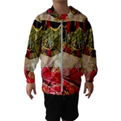 Collage Kids  Hooded Windbreaker