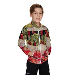 Collage Kids  Windbreaker