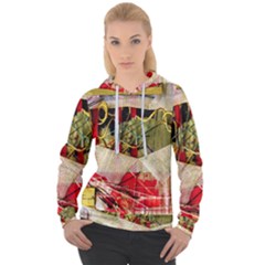 Collage Women s Overhead Hoodie