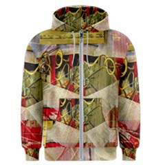 Collage Men s Zipper Hoodie