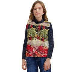 Collage Kid s Button Up Puffer Vest	