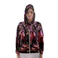 Hot Day In  Dallas-6 Women s Hooded Windbreaker