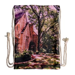 Hot Day In  Dallas-6 Drawstring Bag (large) by bestdesignintheworld