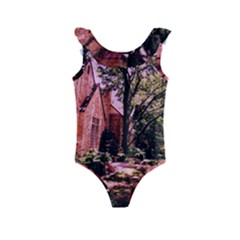 Hot Day In  Dallas-6 Kids  Frill Swimsuit by bestdesignintheworld