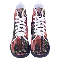 Hot Day In  Dallas-6 Men s High-top Canvas Sneakers by bestdesignintheworld