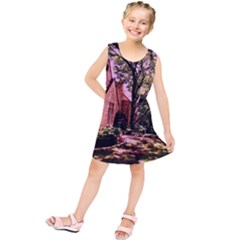 Hot Day In  Dallas-6 Kids  Tunic Dress by bestdesignintheworld