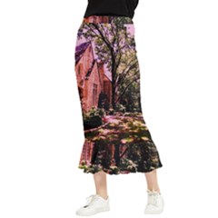 Hot Day In  Dallas-6 Maxi Fishtail Chiffon Skirt by bestdesignintheworld