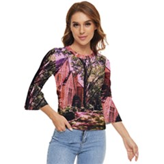 Hot Day In  Dallas-6 Bell Sleeve Top